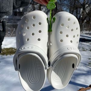 BRAND NEW Unisex White Crocs